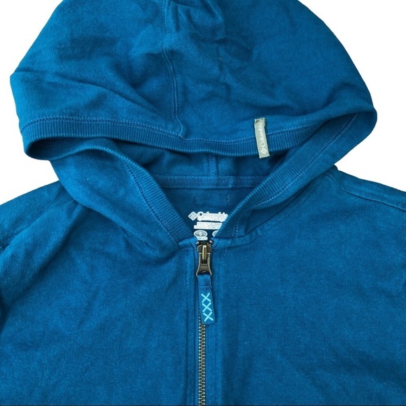 Columbia Blue zip up hoodie - Picture 4 of 5